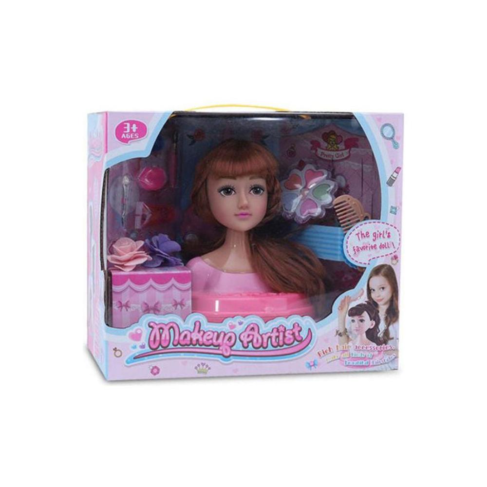 دمية مكياج وتصفيف شعر