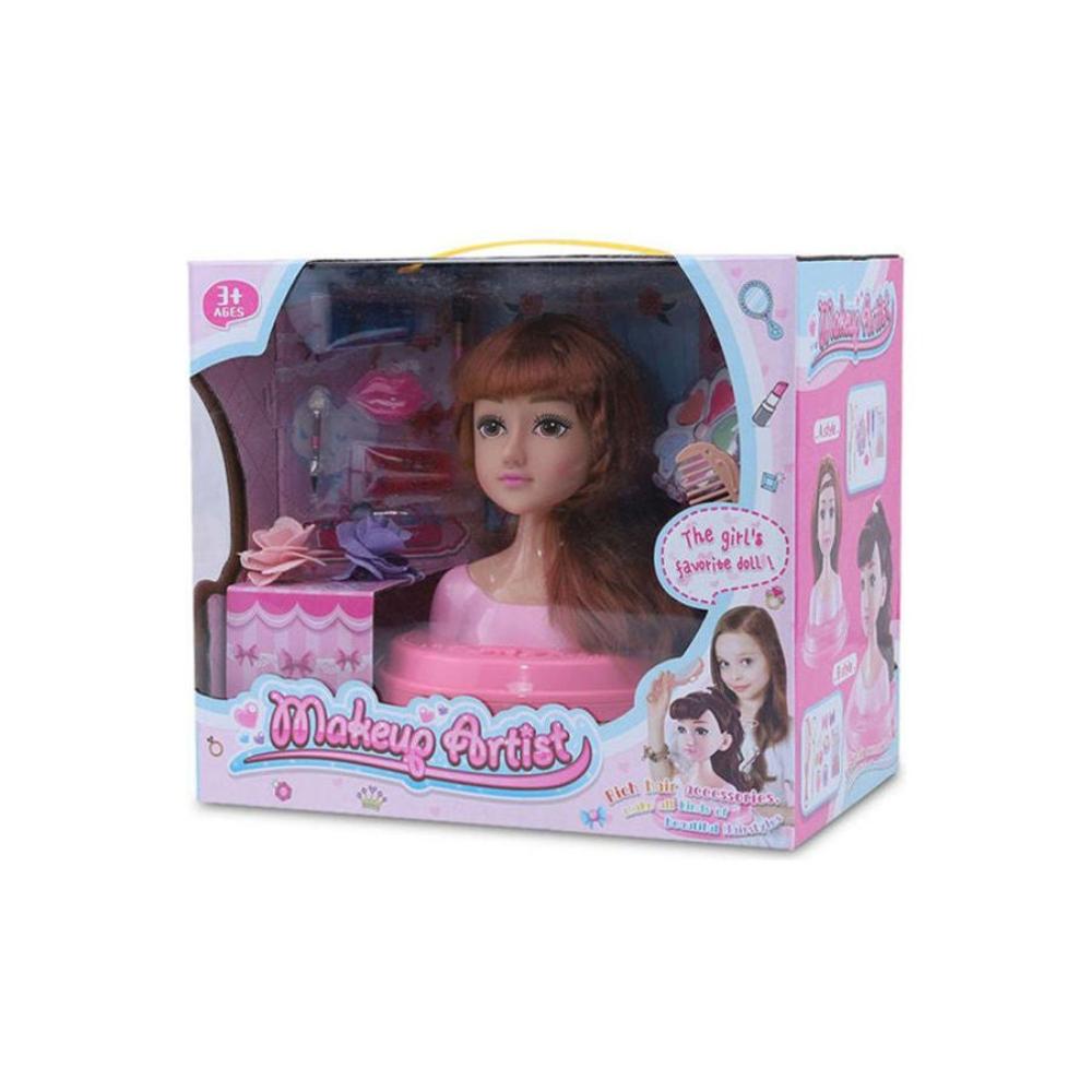 دمية مكياج وتصفيف شعر