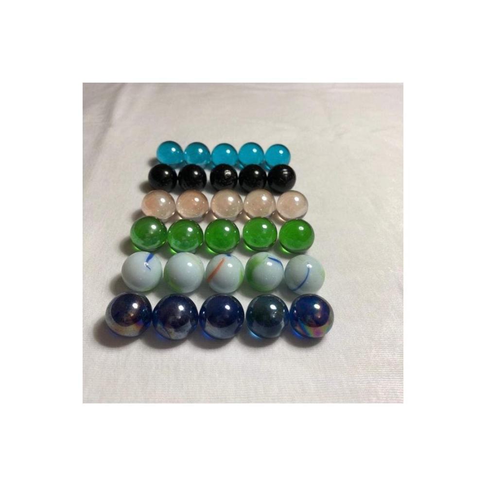 طقم كرات زجاجية جي ام دي 30 قطعة - 1.6 سم