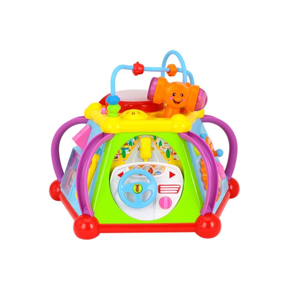 ليتل أنجل مكعب أنشطة موسيقي للأطفال - 29.5 × 18.5 × 23.5 سم 