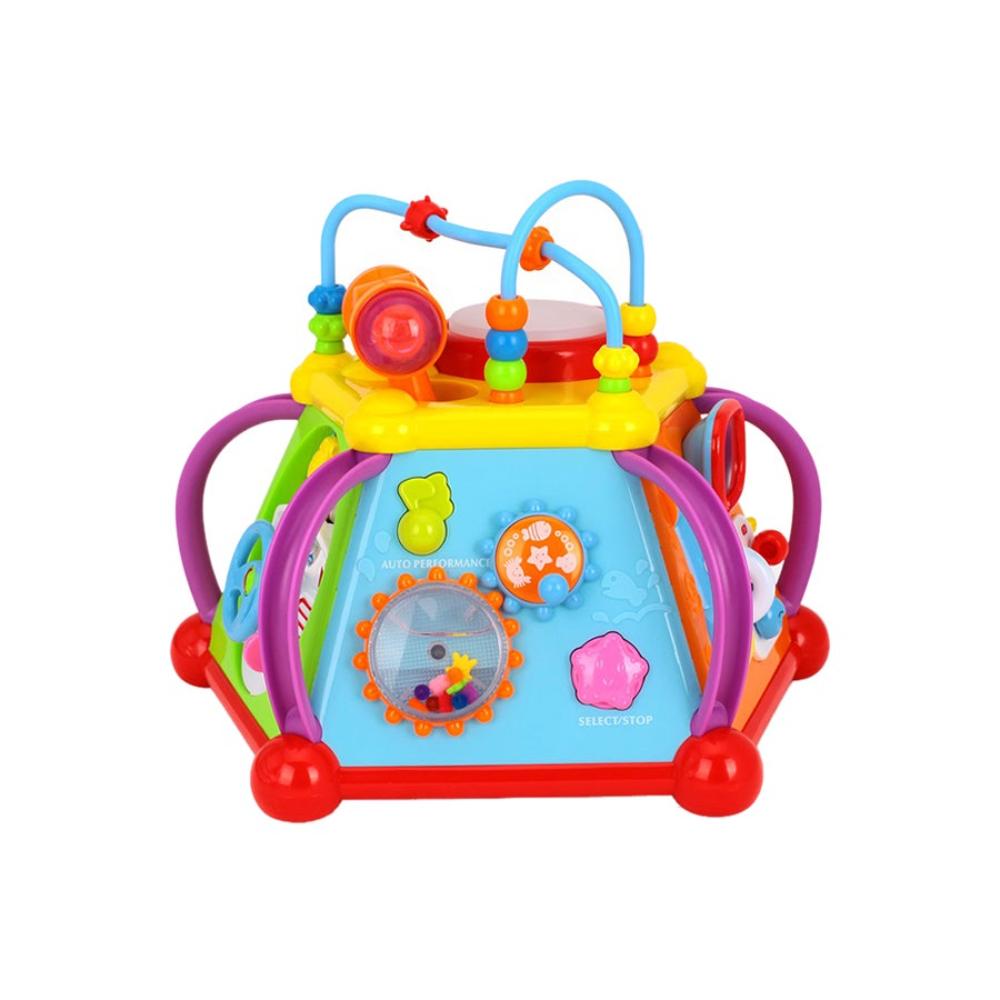 ليتل أنجل مكعب أنشطة موسيقي للأطفال - 29.5 × 18.5 × 23.5 سم 