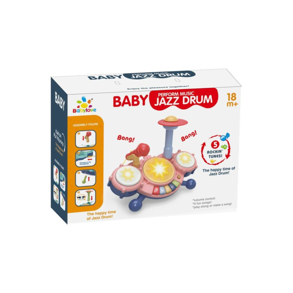  طبلة جاز صغيرة - 32 × 10.8 × 23 سم