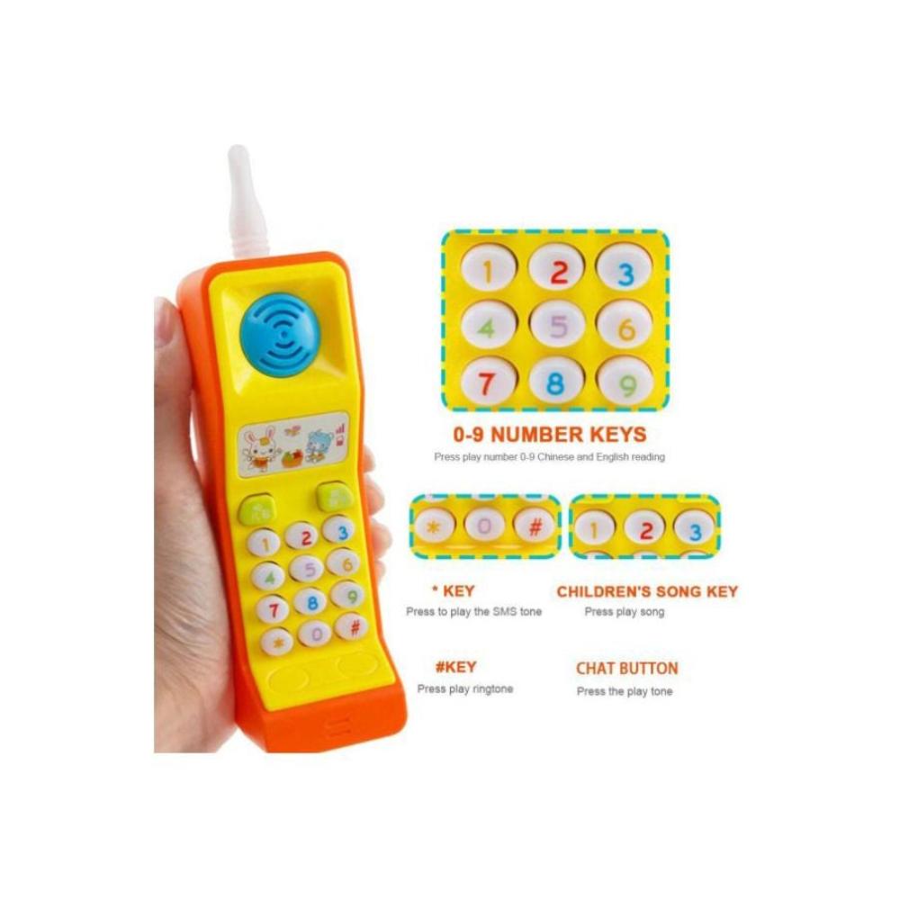 فنجر جايم هاتف موسيقي لاسلكي بتأثيرات صوتية وضوئية