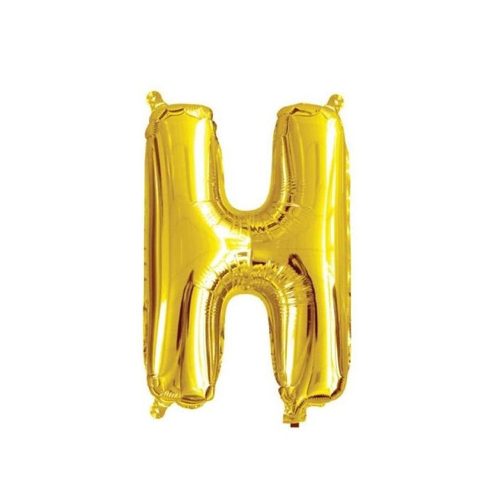 بالون حرف H من القصدير