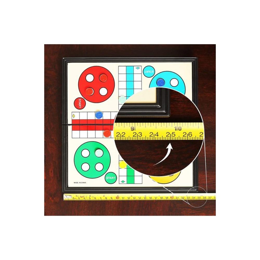 مارجون لعبة لودو اللوحية المغناطيسية القابلة للطي - 4 لاعبين