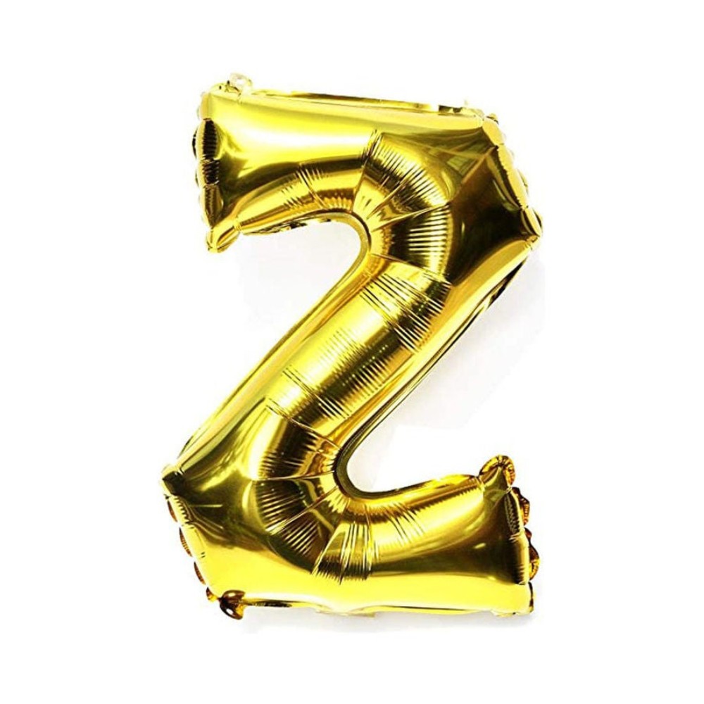 بالون حرف Z بحجم 16 بوصة موديل 91D713G4 - ذهبي