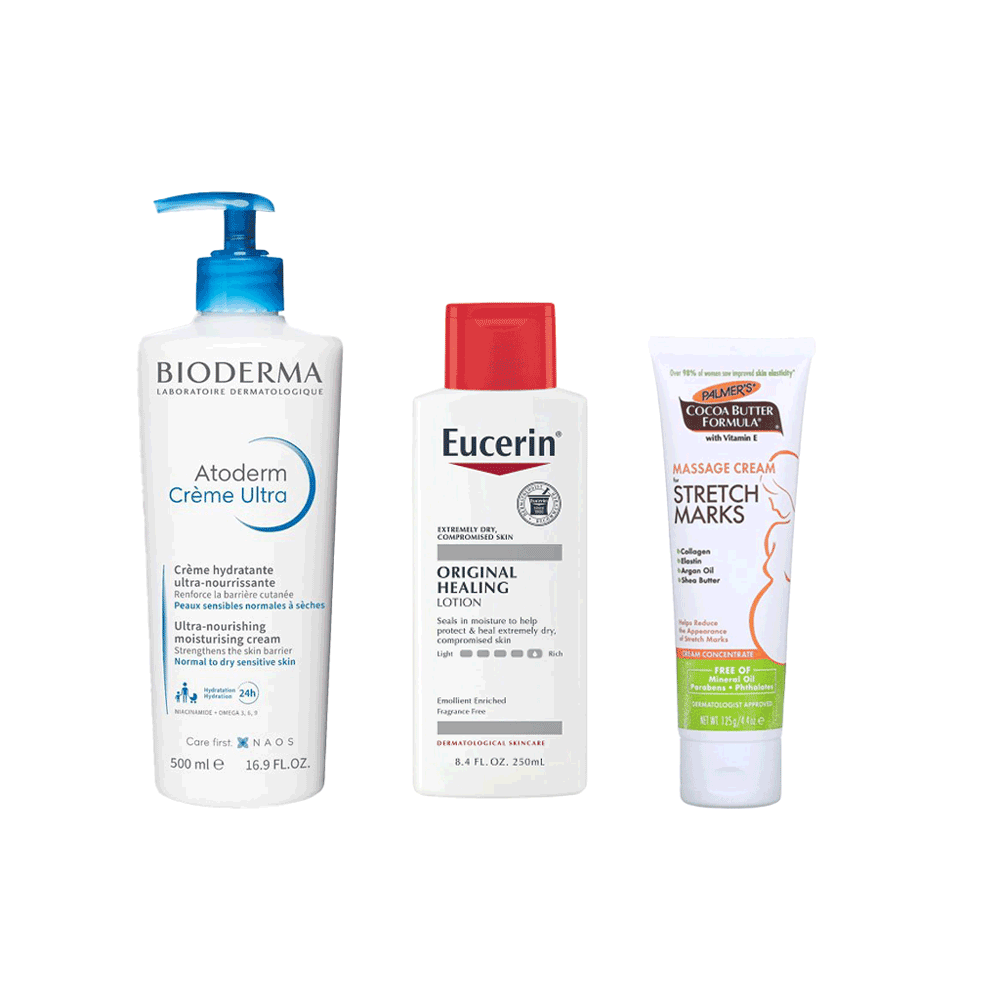 بكج ترطيب مكثف للبشرة الجافة (٣ قطع)