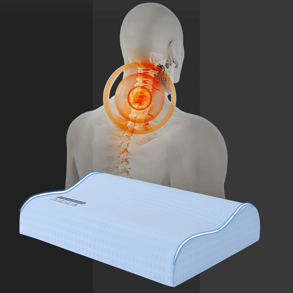 سليب ويل مخدة نوم طبية مريحة موديل FP03 بلس - ازرق فاتح