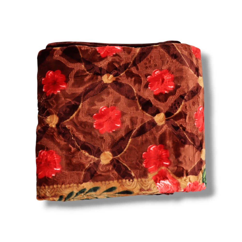 بطانية نفرين اراما خامة بوليستر مع صوف - متعددة الألوان
