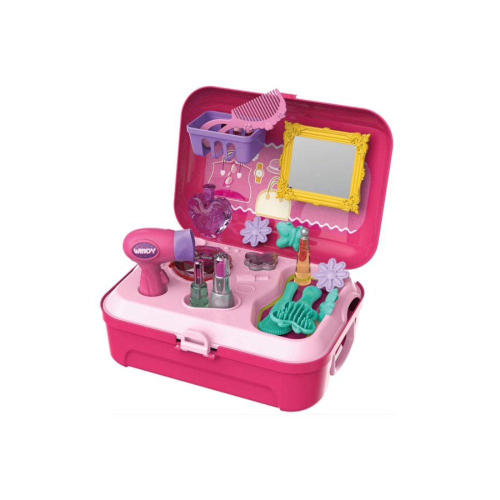 ماجيك واند مجموعة أدوات مكياج للعب التظاهري - 21 قطعة