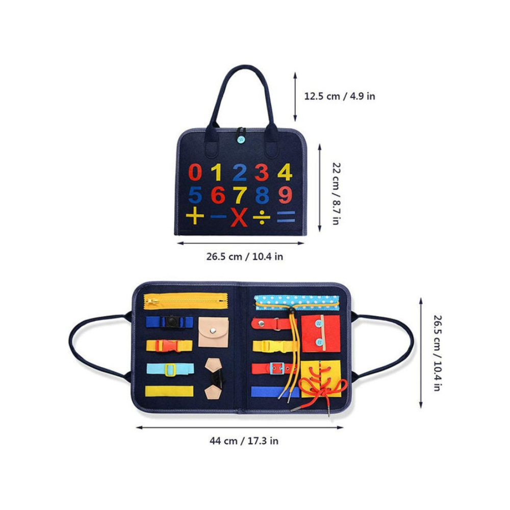 لوح تعلم الأرقام والحروف الأبجدية - موديل XX-T2903BL