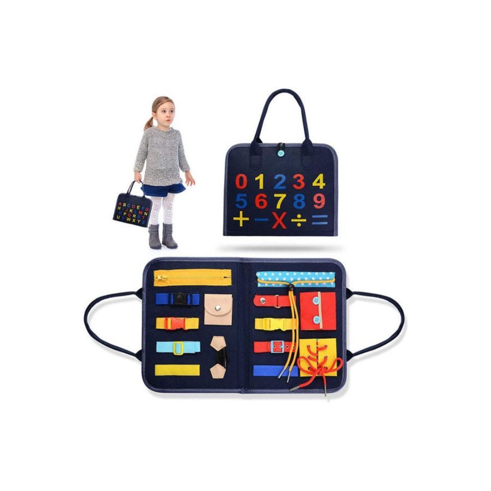 لوح تعلم الأرقام والحروف الأبجدية - موديل XX-T2903BL