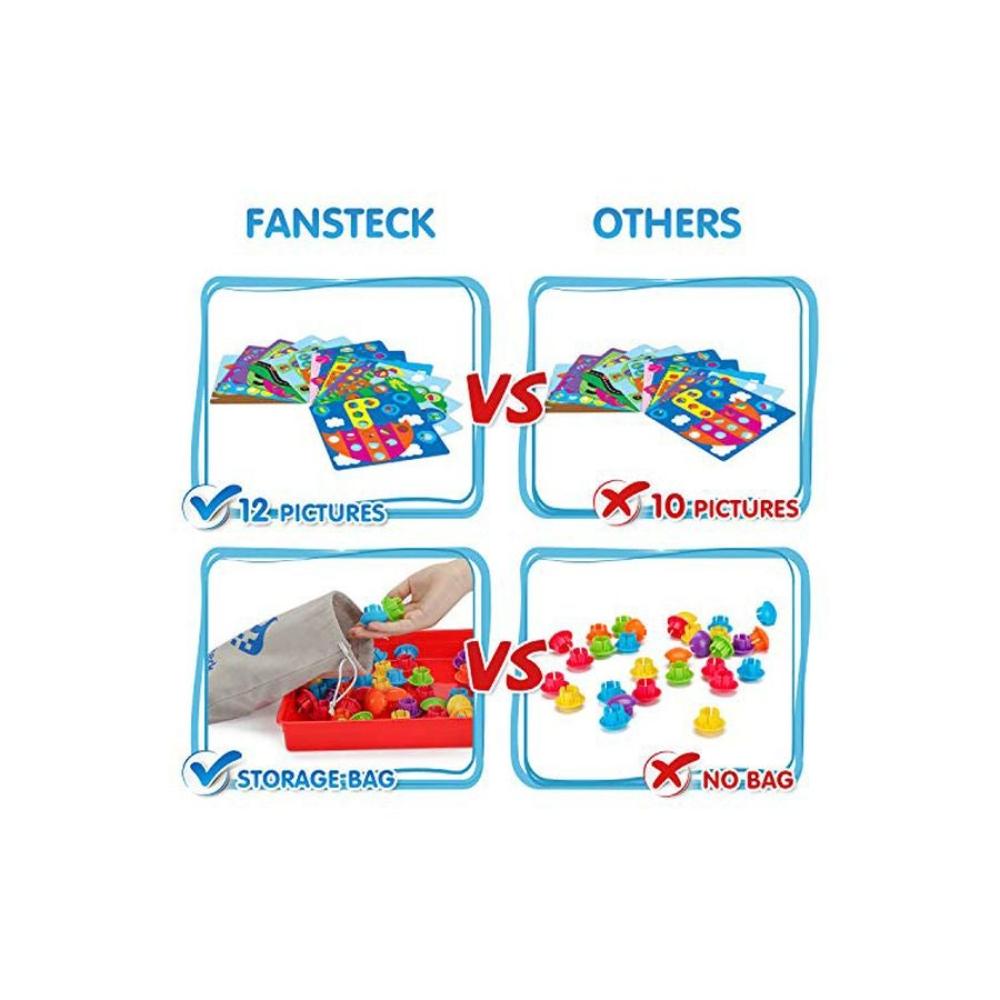 فانستيك لعبة تركيب حشرة فسيسفاء - طراز بتون أيديا