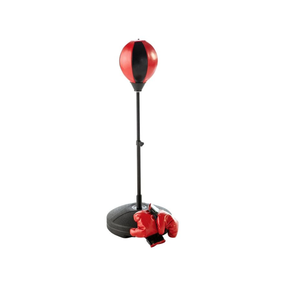 مجموعة ملاكمة كرة لكم مع حامل وقفازات