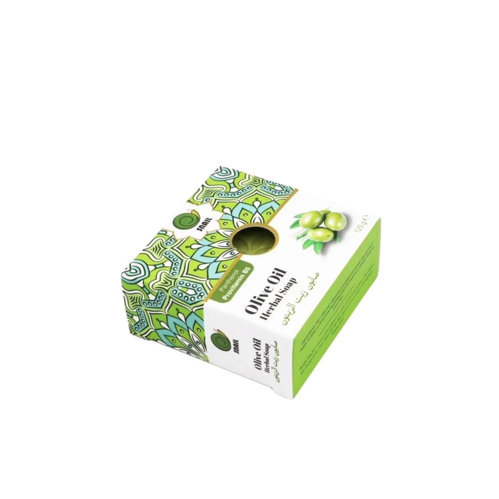 سنايل صابون زيت الزيتون مرطب ومنقي للبشرة125جرام