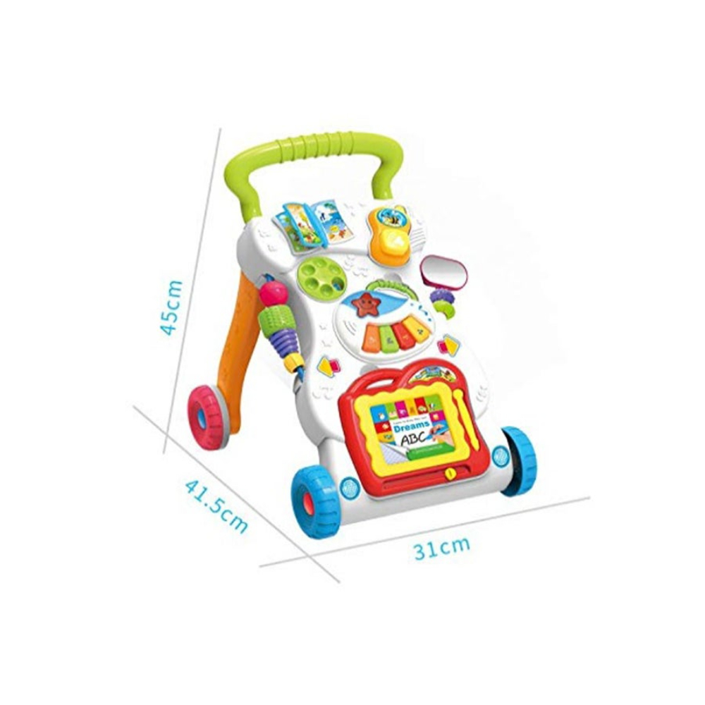 عربة أطفال للأطفال حديثي المشي مساعدة على الجلوس والوقوف والمشي