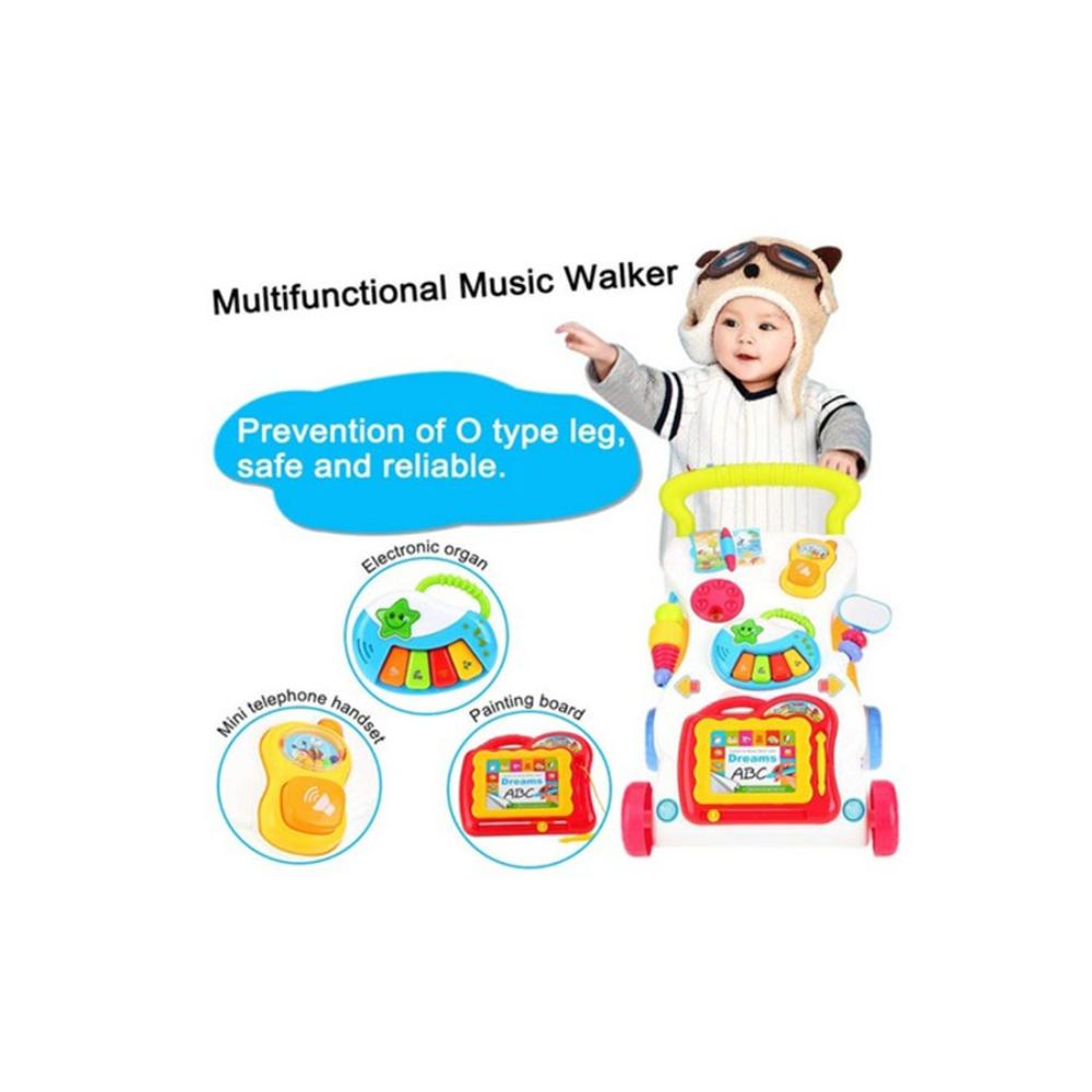 عربة أطفال للأطفال حديثي المشي مساعدة على الجلوس والوقوف والمشي