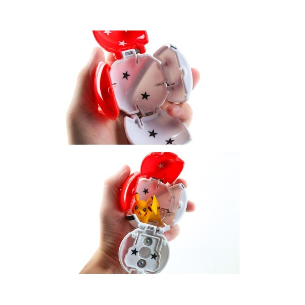  دمية متحركة قابلة للطي على شكل كرة بوكيمون قابلة للنفخ - موديل MMCX-008