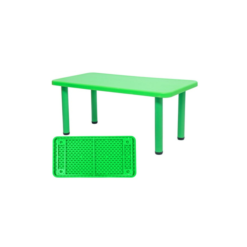 جساي تويز طاولة مستطيلة قابلة للتعديل الارتفاع لمرحلة ما قبل المدرسة أخظر- موديل N08302G90