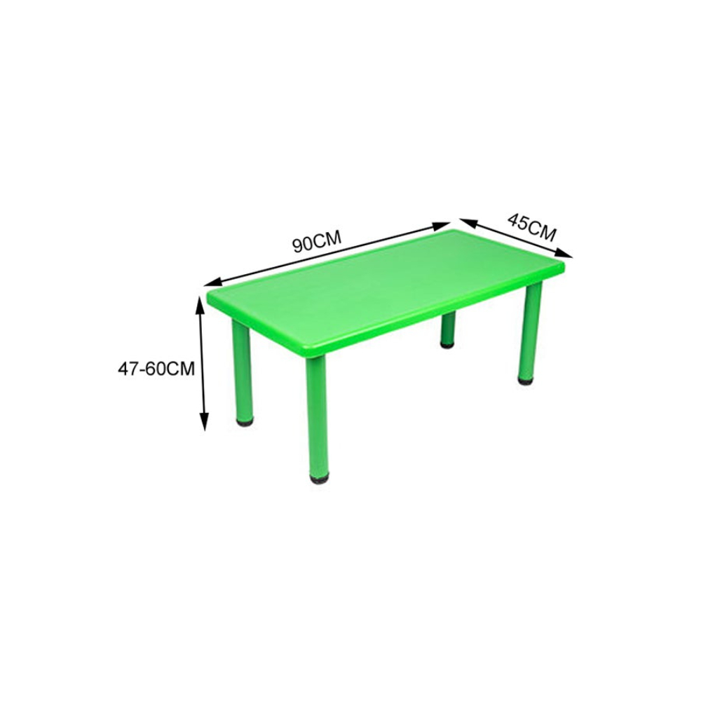 جساي تويز طاولة مستطيلة قابلة للتعديل الارتفاع لمرحلة ما قبل المدرسة أخظر- موديل N08302G90