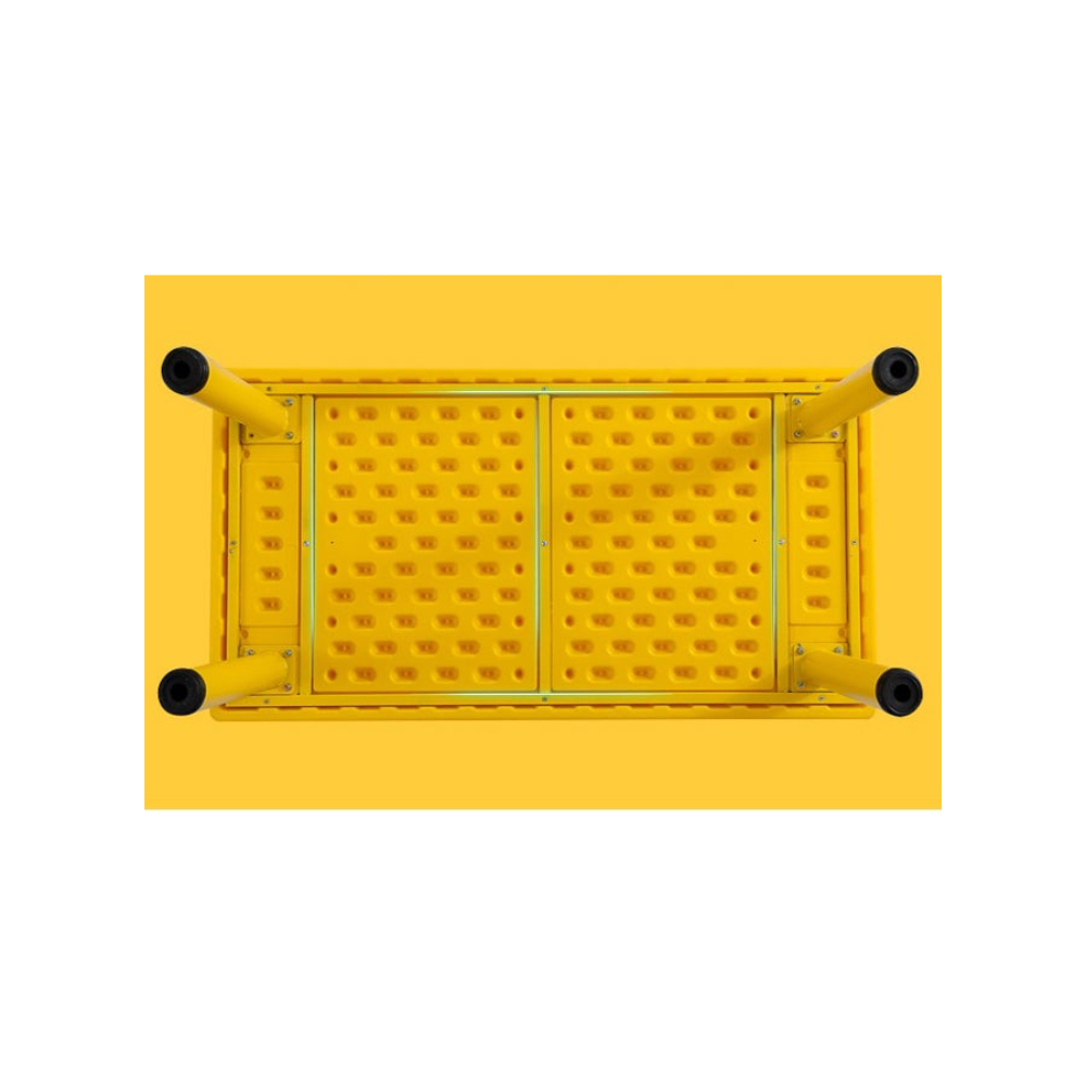 جساي تويز طاولة مستطيلة قابلة للتعديل الارتفاع لمرحلة ما قبل المدرسة أصفر - موديل N08302Y90