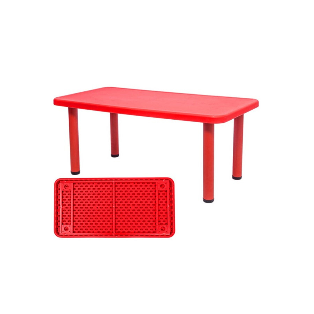 جساي تويز طاولة مستطيلة قابلة للتعديل الارتفاع لمرحلة ما قبل المدرسة أحمر- موديل N08302R90