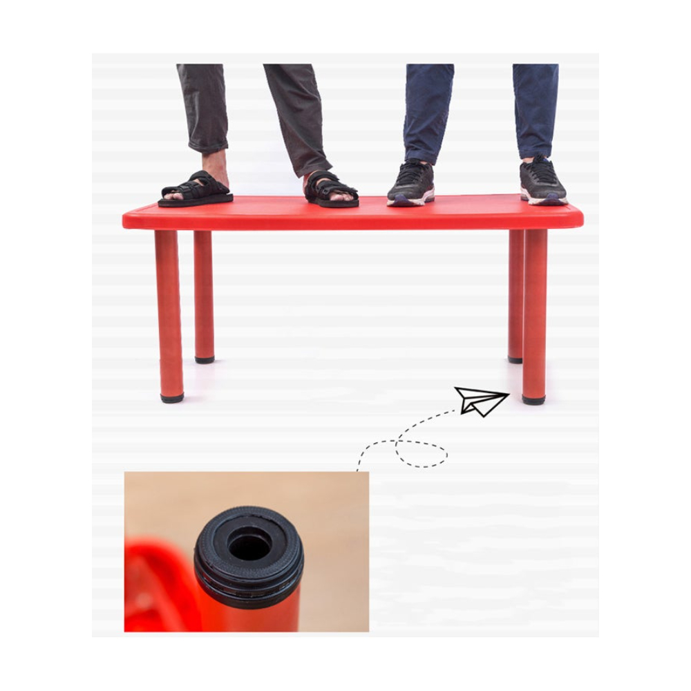 جساي تويز طاولة مستطيلة قابلة للتعديل الارتفاع لمرحلة ما قبل المدرسة أحمر- موديل N08302R90