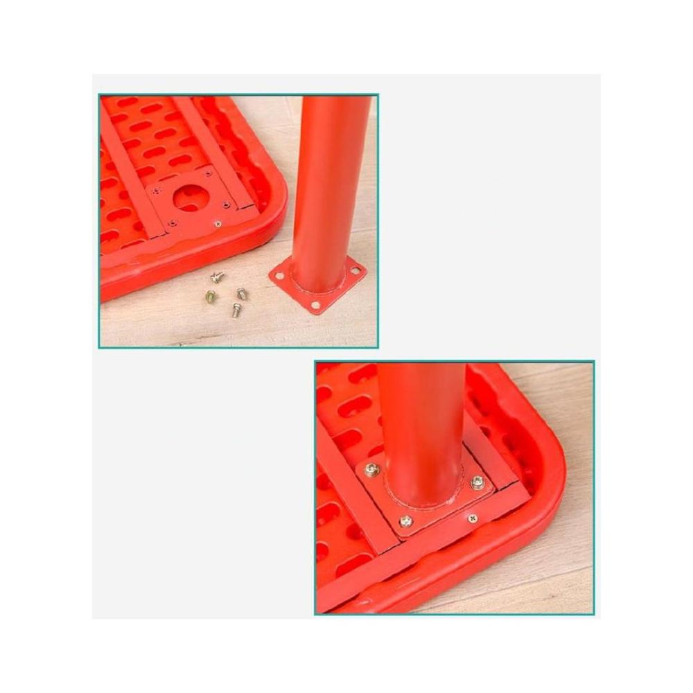 جساي تويز طاولة مستطيلة قابلة للتعديل الارتفاع لمرحلة ما قبل المدرسة أحمر- موديل N08302R90