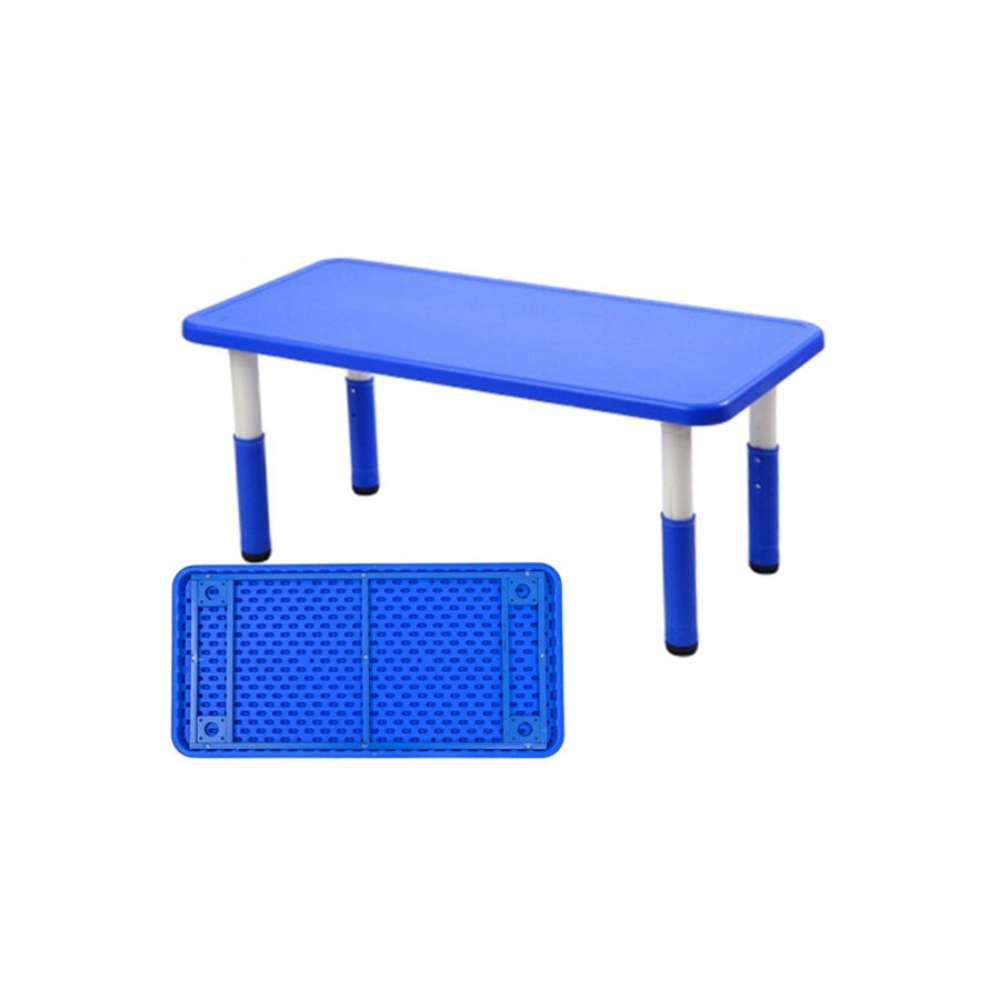 جساي تويز طاولة مستطيلة قابلة للتعديل الارتفاع لمرحلة ما قبل المدرسة أزرق - موديل N08302B90