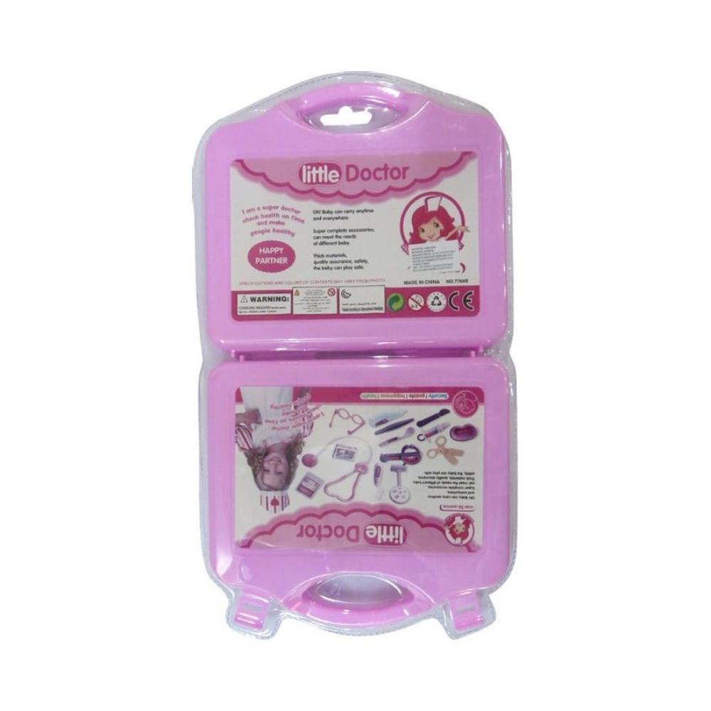 دي سي اس مجموعة ألعاب طبيب للأطفال - وردي