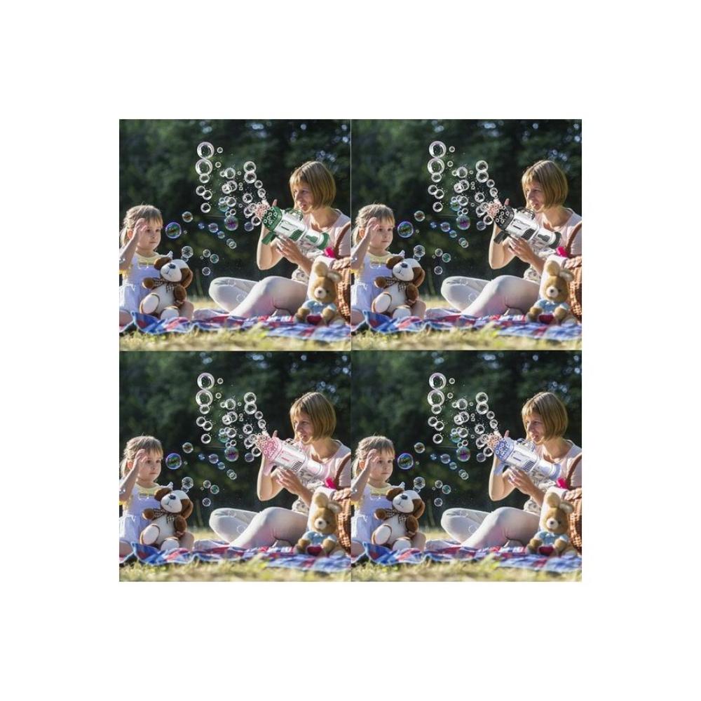 موكوم لعبة مسدس فقاعات أوتوماتيكي ب60 فتحة موديل M365 - وردي