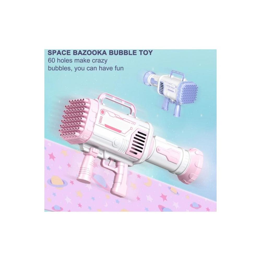 موكوم لعبة مسدس فقاعات أوتوماتيكي ب60 فتحة موديل M365 - أخضر