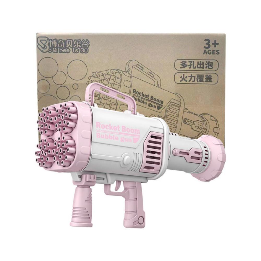  لعبة مسدس صنع الفقاعات جاتلينج 6 قطع - 49x13.5x30.5 سم