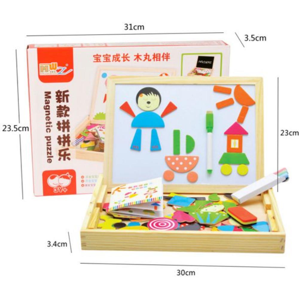  لوحة رسم خشبية مغناطيسية