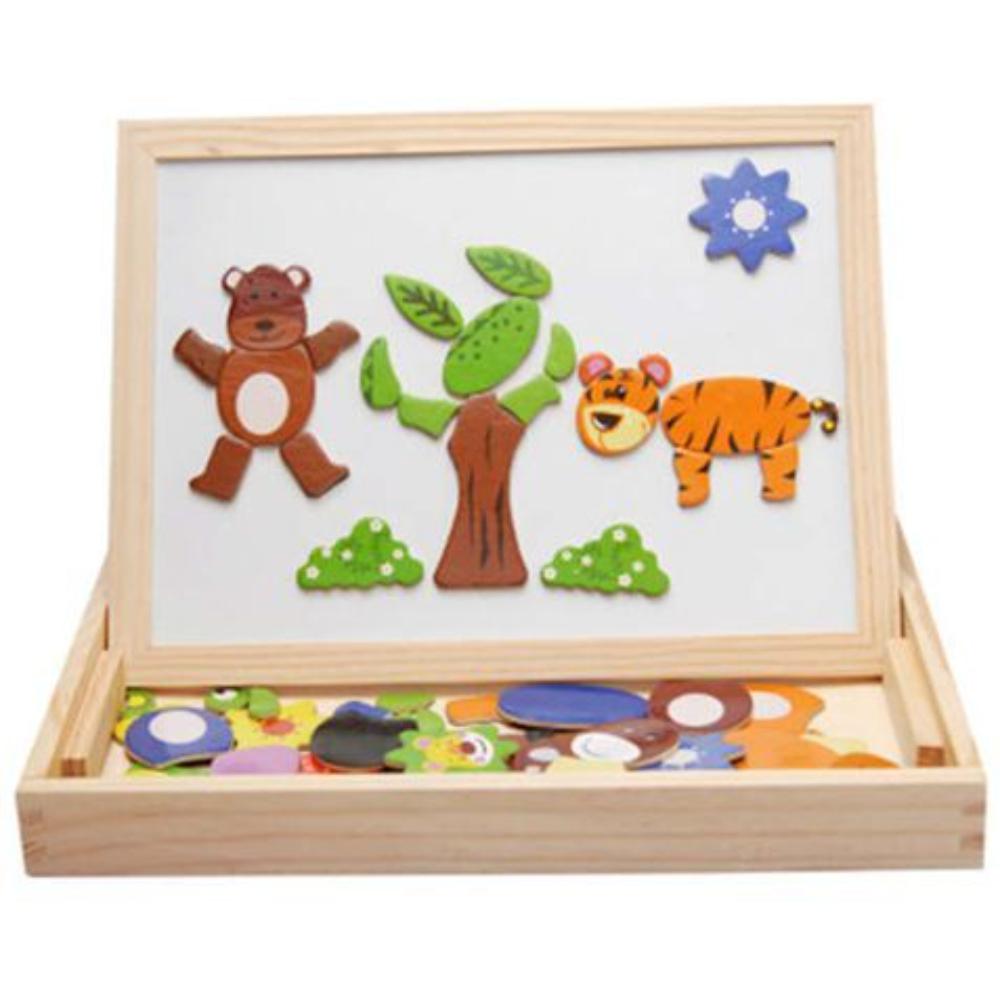  لوحة رسم مغناطيسية من الخشب 