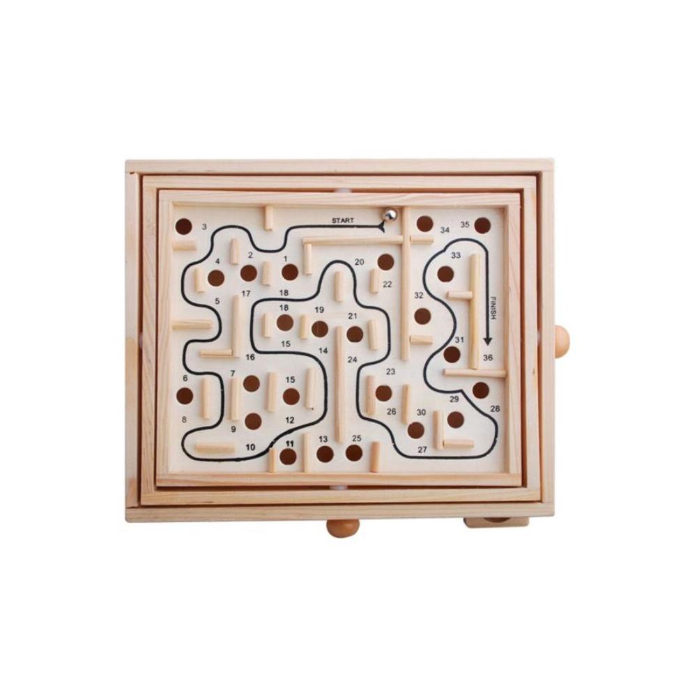 لعبة لابيرينث اللوحية الخشبية