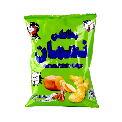 نعمان بطاطس بنكهة الملح والخل- 55جم