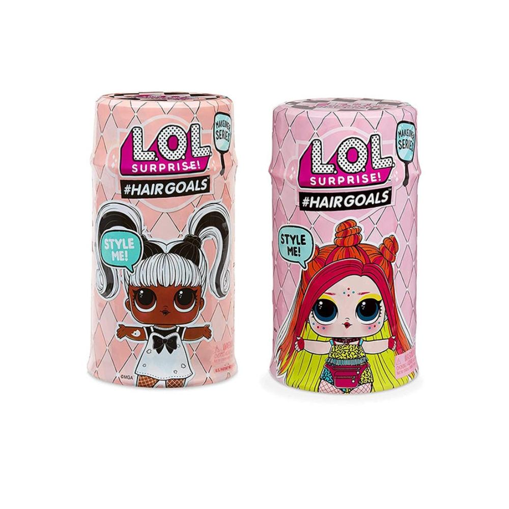 ام جي أي إنترتاينمنت مجموعة أهداف الشعر بألوان زاهية وتصميم فريد - 15 قطعة