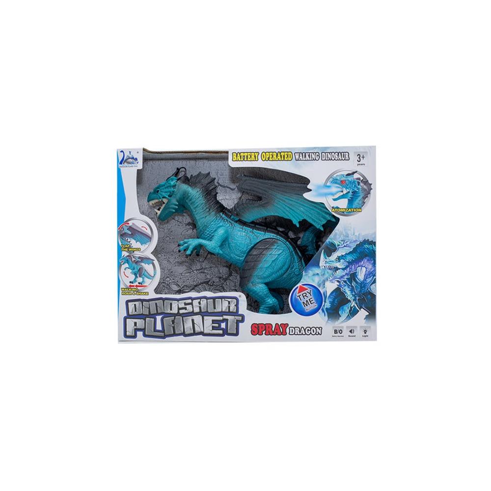 ديناصور آيلاند تويز لعبة ديناصور بجهاز تحكم عن بعد موديل RS6188A - أزرق