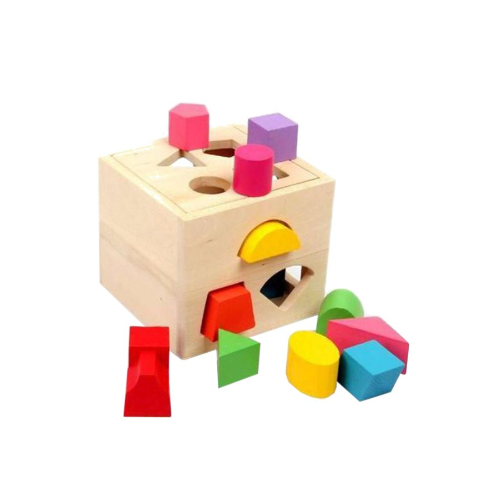  لعبة تعليمية للأطفال تصنيف الأشكال والمطابقة - 15 قطعة