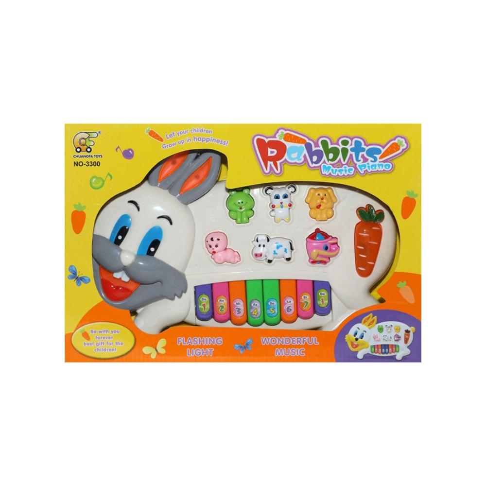  بيانو بتصميم أرنب للأطفال 