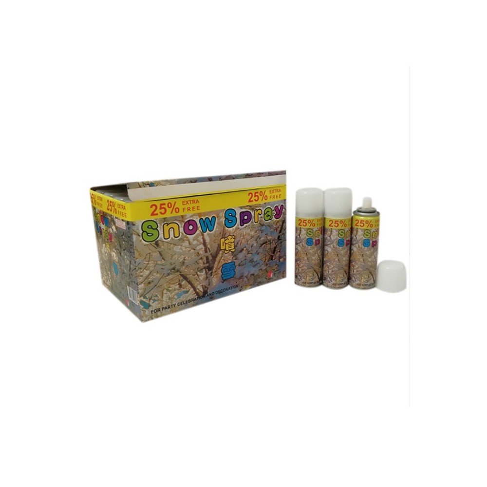 طقم بخاخ ثلج للحفلات - 6 قطع
