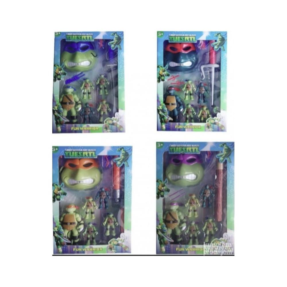 لعبة مرح مجسم شخصية سلاحف النينجا - قطعة واحدة
