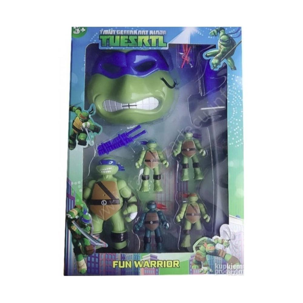 لعبة مرح مجسم شخصية سلاحف النينجا - قطعة واحدة