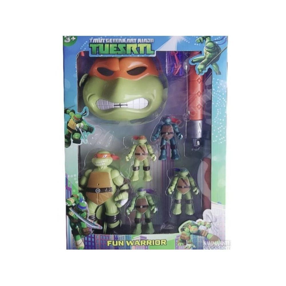 لعبة مرح مجسم شخصية سلاحف النينجا - قطعة واحدة