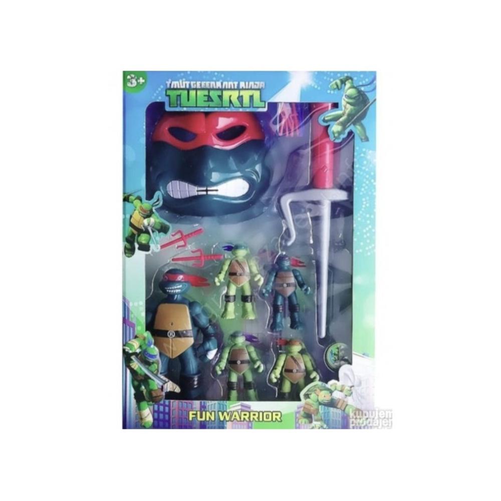 لعبة مرح مجسم شخصية سلاحف النينجا - قطعة واحدة