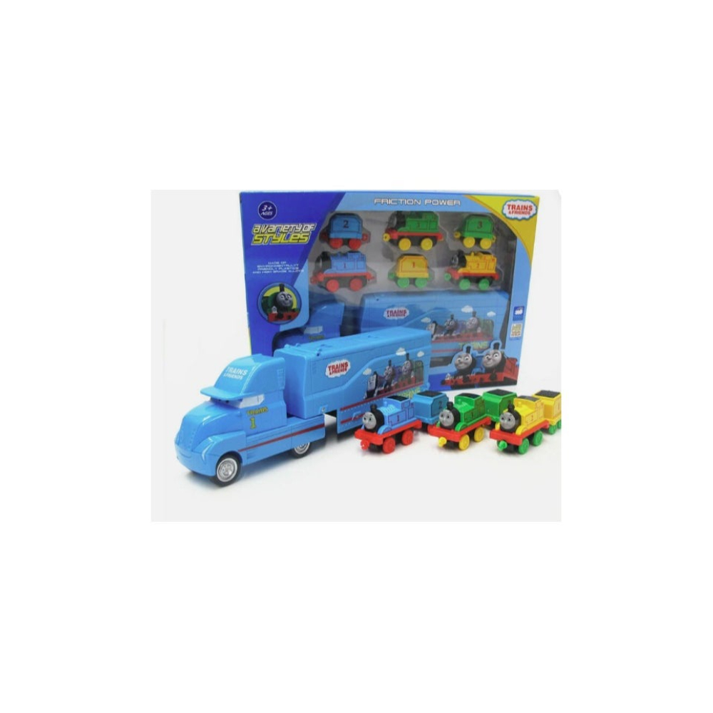 لعبة مرح طقم سيارات صغيرة مع شاحنة للأطفال