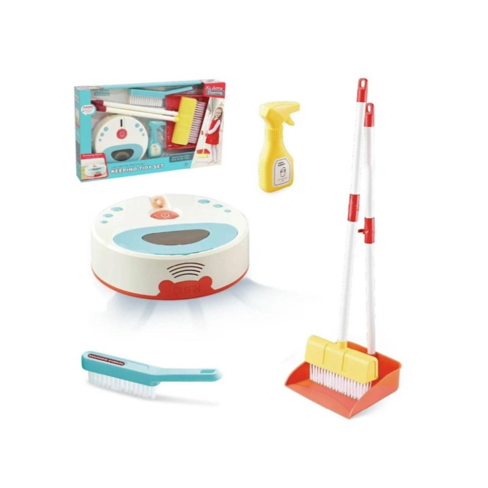 لعبة مرح مجموعة أدوات نظافة للأطفال