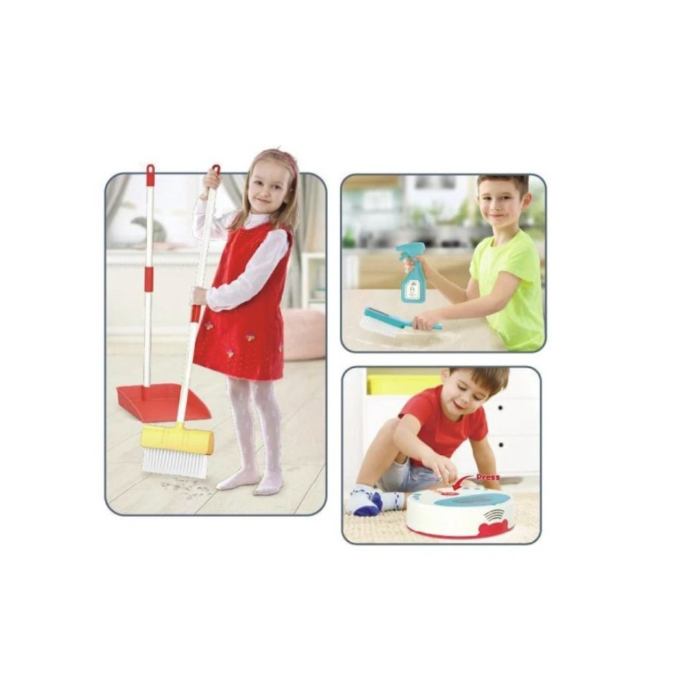 لعبة مرح مجموعة أدوات نظافة للأطفال