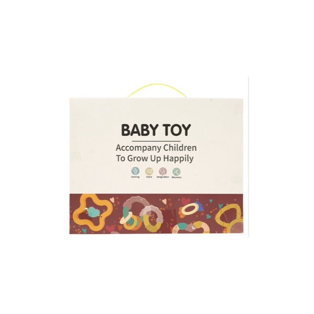 لعبة مرح مجموعة ألعاب خشخيشة متعددة الأشكال للأطفال